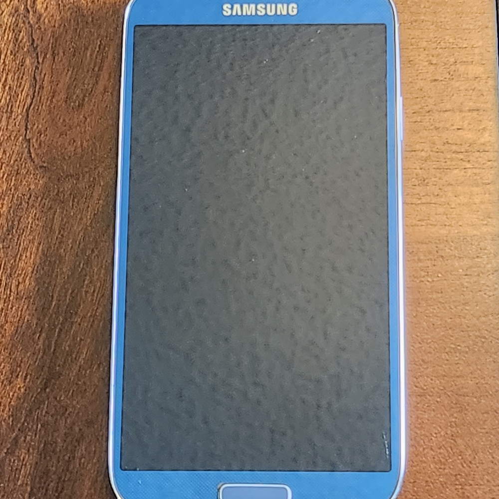 Samsung Galaxy S4 Blue Smartphone